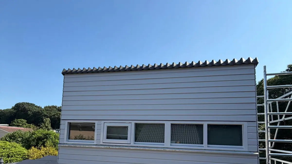 Buitenschilderwerk aan een dakkapel in Nijmegen