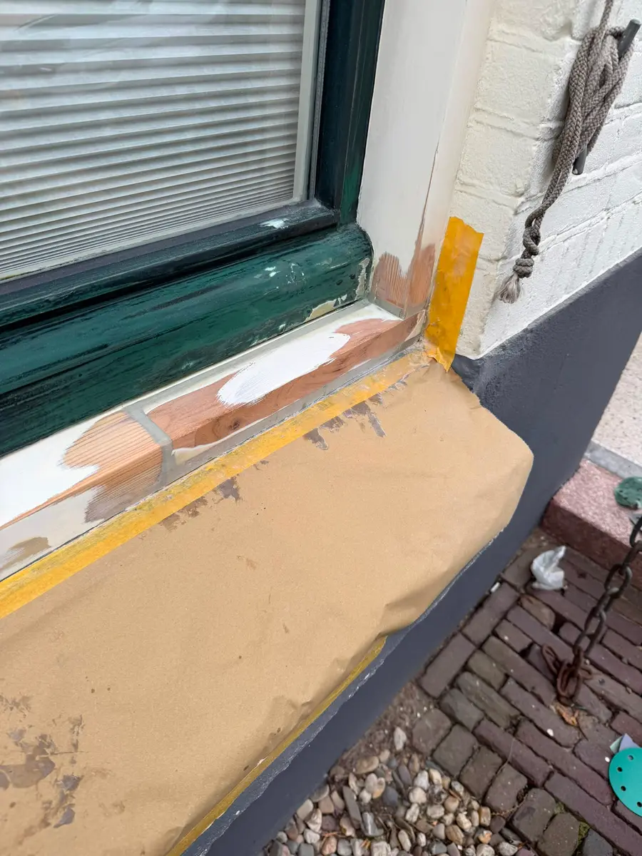 Houtrot reparatie